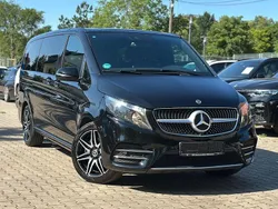 Schwarz Gebraucht 2020 Mercedes V250 AMG line Van / Kleinbus | 42.950 € (Etwas zu teuer)