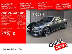 Daytonagrau perleffekt Gebraucht 2022 Audi A5 Cabriolet Ambiente Cabrio | 34.850 € (Fairer Preis)