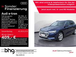 Blau Gebraucht 2022 Audi e-tron Advanced SUV | 36.390 € (Guter Preis)