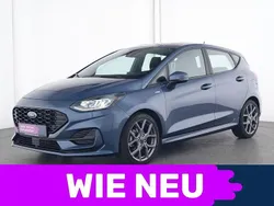 Chroma blau Gebraucht 2022 Ford Fiesta ST-Line Kleinwagen | 16.215 € (Guter Preis)