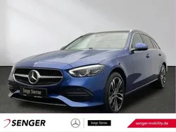 Blau Gebraucht 2024 Mercedes C300e Avantgarde | 46.380 € (Guter Preis)