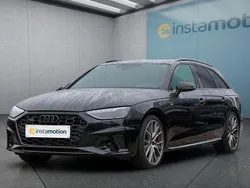 Schwarz Gebraucht 2024 Audi A4 S-Line Kombi | 37.949 € (Fairer Preis)