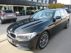 Schwarz Gebraucht 2020 BMW 520 Sport Line Kombi | 27.000 €
