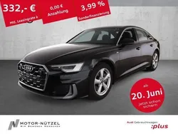 Mythosschwarz metallic Gebraucht 2024 Audi A6 S-Line Limousine | 50.570 €