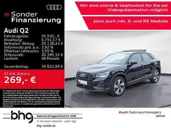 Mythosschwarz metallic Gebraucht 2024 Audi Q2 Advanced Plus SUV | 35.930 € (Etwas zu teuer)