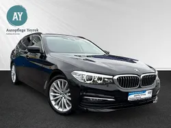 Schwarz ii/bonnet fluid black Gebraucht 2019 BMW 520 Kombi | 24.450 € (Guter Preis)
