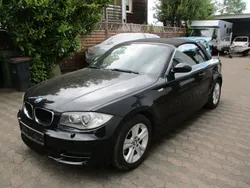 Schwarz Gebraucht 2008 BMW 118 Cabriolet Sport Line Cabrio | 4.750 € (Superpreis)