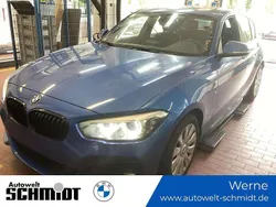 Estoril blau metallic Gebraucht 2018 BMW 118 M Sport Kleinwagen | 16.790 € (Superpreis)
