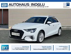 Weiß Gebraucht 2023 Audi A3 Sportback Advanced Limousine | 26.980 € (Fairer Preis)