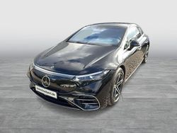 Schwarz Gebraucht 2022 Mercedes EQS580 AMG line Limousine | 68.825 € (Guter Preis)