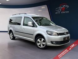 Silber Gebraucht 2015 VW Caddy Maxi Comfortline Van / Kleinbus | 16.999 € (Guter Preis)