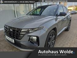 Grau Gebraucht 2021 Hyundai Tucson N Line SUV | 28.990 € (Etwas zu teuer)