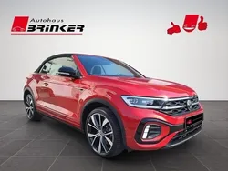 Rot Gebraucht 2022 VW T-Roc Cabriolet R-line Cabrio | 31.930 € (Fairer Preis)