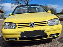 Gelb Gebraucht 2001 VW Golf Cabriolet Cabrio | 1.700 € (Guter Preis)