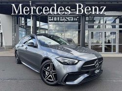 Selenitgrau metalliclack (metallic) Gebraucht 2024 Mercedes C200 AMG Kombi | 39.850 € (Teuer)