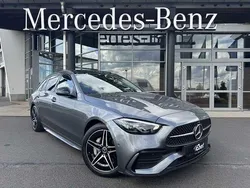 Selenitgrau metalliclack (metallic) Gebraucht 2024 Mercedes C200 AMG Kombi | 40.890 € (Etwas zu teuer)