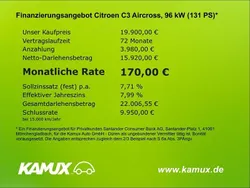 Schwarz Gebraucht 2024 Citroën C3 Aircross PureTech SUV | 19.900 € (Fairer Preis)