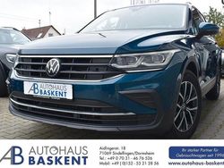 Blau Gebraucht 2022 VW Tiguan Life SUV | 20.990 € (Fairer Preis)