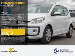 Weiß Gebraucht 2021 VW up! R Kleinwagen | 9.910 € (Guter Preis)