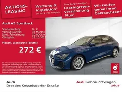Ascariblau metallic Gebraucht 2024 Audi A3 S-Line Limousine | 34.390 € (Guter Preis)