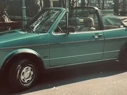 Grün Gebraucht 1985 VW Golf Cabriolet Cabrio | 10.900 €