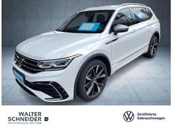 Oryxweiß perlmutteffekt Gebraucht 2023 VW Tiguan Allspace R-line SUV | 38.450 € (Fairer Preis)