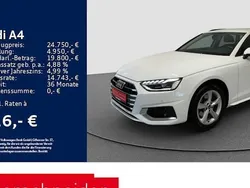 Ibisweiß Gebraucht 2022 Audi A4 Advanced Kombi | 24.750 € (Guter Preis)