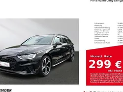 Schwarz Gebraucht 2023 Audi A4 S-Line Kombi | 33.880 € (Fairer Preis)