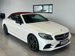 Diamantweiss metalliclack Gebraucht 2021 Mercedes C300 AMG Cabrio | 35.990 € (Superpreis)