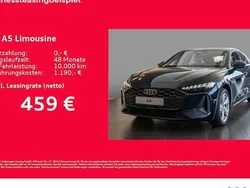 Blau Neu 2024 Audi A5 Sportback S-Line Limousine | 46.622 € (Superpreis)
