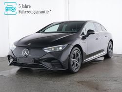 Metalliclack obsidianschwarz Gebraucht 2025 Mercedes EQE300 AMG Limousine | 49.710 € (Fairer Preis)