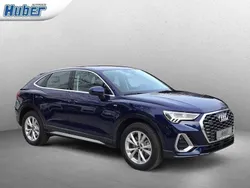 Blau Gebraucht 2023 Audi Q3 Sportback S-Line SUV | 48.390 € (Etwas zu teuer)