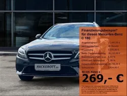 Schwarz Gebraucht 2020 Mercedes C180 Kombi | 21.480 € (Superpreis)