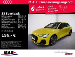 Pythongelb metallic (metallic) Gebraucht 2024 Audi S3 Ambiente Limousine | 46.989 € (Superpreis)