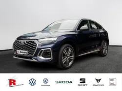 Blau Gebraucht 2022 Audi Q5 Sportback S-Line SUV | 48.990 € (Fairer Preis)
