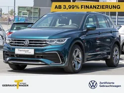 Blau Gebraucht 2023 VW Tiguan R-line SUV | 33.840 € (Guter Preis)