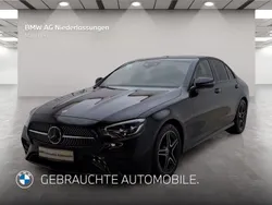 Schwarz Gebraucht 2022 Mercedes E200 AMG line Limousine | 43.880 € (Fairer Preis)