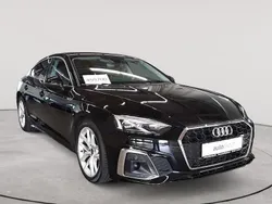 Mythosschwarz metallic Gebraucht 2022 Audi A5 Sportback S-Line Coupé | 29.989 € (Superpreis)
