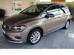 Gold metallic Gebraucht 2015 VW Golf Sportsvan LOUNGE Van / Kleinbus | 12.555 € (Fairer Preis)