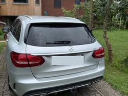 Silber Gebraucht 2015 Mercedes C220 AMG line Limousine | 12.999 € (Guter Preis)