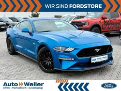 Blau Gebraucht 2020 Ford Mustang GT Coupé | 43.990 € (Etwas zu teuer)