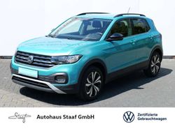 Markenatürkis metallic Gebraucht 2020 VW T-Cross Style SUV | 17.690 € (Superpreis)