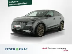 Taifungrau metallic Gebraucht 2021 Audi Q4 Sportback e-tron Ambiente SUV | 33.750 € (Superpreis)