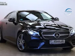 Schwarz Gebraucht 2020 Mercedes E200 AMG line Coupé | 38.999 € (Teuer)