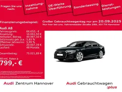 Mythosschwarz metallic Gebraucht 2022 Audi A8 Ambiente Limousine | 66.650 € (Etwas zu teuer)