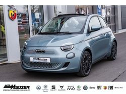 Blau Gebraucht 2021 Fiat 500e Icon Cabrio | 20.485 € (Etwas zu teuer)