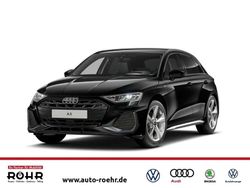 Mythosschwarz metallic Gebraucht 2025 Audi A3 Sportback S-Line Limousine | 34.900 € (Guter Preis)