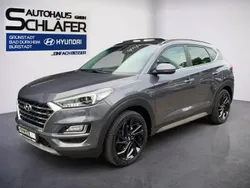 Micron grey / met Gebraucht 2019 Hyundai Tucson Premium SUV | 19.480 € (Fairer Preis)