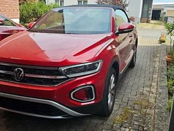 Rot Gebraucht 2022 VW T-Roc Cabriolet Style Cabrio | 29.500 € (Fairer Preis)