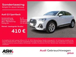 Gletscherweiß metallic Gebraucht 2025 Audi Q3 S-Line SUV | 43.730 € (Fairer Preis)